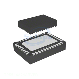 Composants et pièces électroniques de gestion de l'alimentation (PMIC) IC REG BUCK ADJ 10A 40LQFN TPS546A24ARVFR Fabricant Canal 40 PowerL - Product Image 1