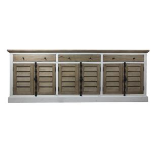 Europe Dressoir Madia 6 portes, buffet, armoire de rangement avec 3 tiroirs - Product Image 3