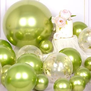 China Großhandel Hochwertige Geburtstagsparty-Dekoration Chrom-Luftballons Latex 12 Zoll Helium Runde Ballons Globos Dekoration - Product Image 3
