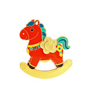 Magnete per Frigorifero e Apribottiglie Anno del Cavallo, Design Cartoon, Decorazione Magnetica Personalizzata per la Casa - Product Image 5