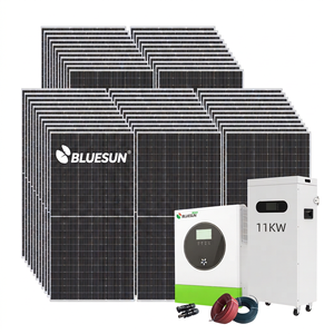 Sistema Híbrido de Bajo Voltaje de 10kw, Monofásico, 220v 48v 5kw 11kw, MPPT Híbrido 50hz con Batería de Litio - Product Image 1