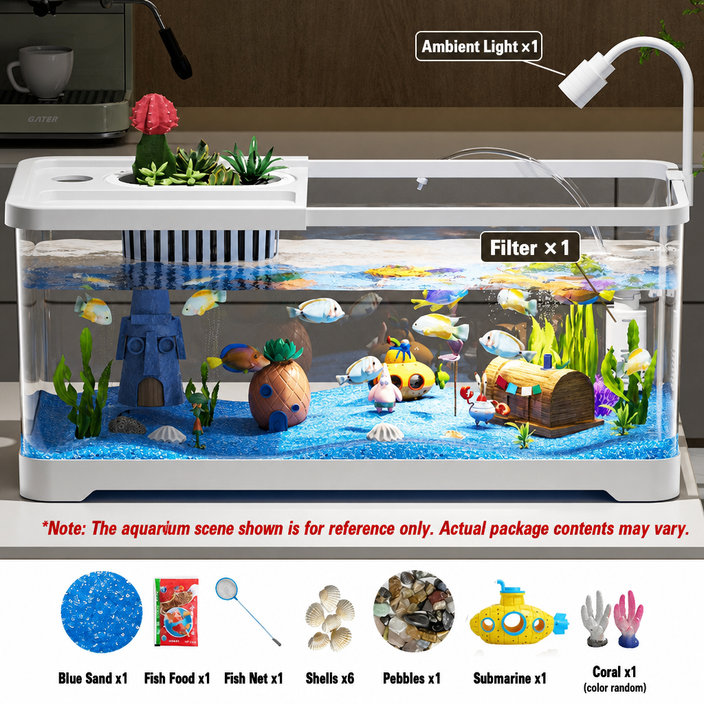 White with lid [Nine-piece Submarine Set]