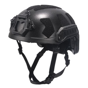 หมวกกันน็อคยุทธวิธีป้องกันเต็มรูปแบบรุ่นเร็วอุปกรณ์สำรวจถิ่นทุรกันดารกลางแจ้งไม่มีรูหมวกแข็ง - Product Image 3