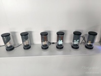 Tragbarer Indoor-Desktop-Hologramm-Display-Showcase 3D-Zylinder Mini 5-Zoll Hologramm-Röhre OEM