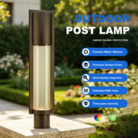 Applique murale extérieure carrée en aluminium LED étanche IP44 à double tension, blanc chaud 3000K, pour allée, patio, jardin