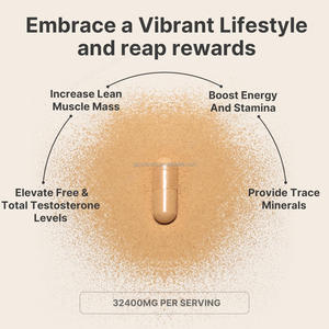 Ashwagandha shilajit 23,900 מ ג תערובת צמחים אולטרה כוח T-המאיץ קפסולות לגברים תומך שרירים תוספת אנרגיה כוח שריר - Product Image 3