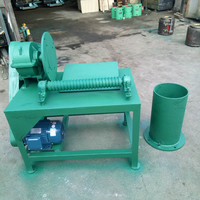 Machine à cintrer de barres d'armature en spirale manuelle 90-280MM de rendement élevé pour l'acier en aluminium l'acier au carbone