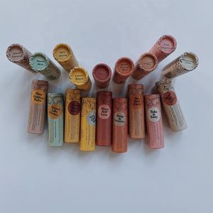 Emballage personnalisé pour baume à lèvres en cylindre, écologique, biodégradable, avec logo personnalisé, emballage en boîte en papier pour cosmétiques, tubes - Product Image 6