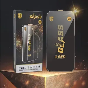 Không dễ dàng bị hỏng cạnh ESD Kính cường lực không thấm nước cho TECNO Spark 4 5 6 7 8 9 10 20/kc8 bảo vệ màn hình