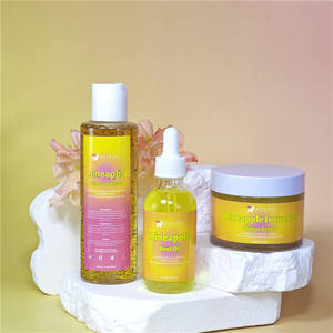 파인애플 폼 질 유기농 여성 친밀한 케어 젤 워시 개인 라벨 요니 스크럽 각질 제거기 - Product Image 1