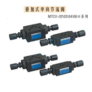 Válvula de Control de Flujo de Aceite de Una Vía Apilable Serie MTCV Xingchenrui, Válvula de Dos Vías de Alta Presión - Product Image 5