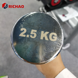 Haltères en acier chromé pour gym à domicile 1kg 2kg 3kg 4kg 5kg 6kg 7kg 8kg 9kg 10kg Haltères en acier inoxydable - Product Image 6