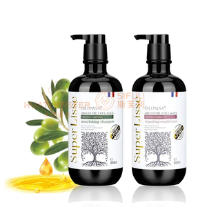 Juego de champú y acondicionador para el cuidado del cabello RTS Huati Sifuli SUPER LISSE 500ml OEM sin sulfatos, aceite de argán orgánico natural <span class=keywords><strong>vegano</strong></span> - Product Image 1