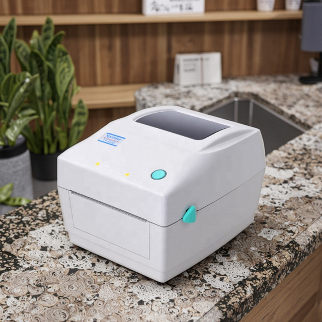 Custom Logo Direct Thermal Shipping Label Printer USB Receipt 203DPI Resolution XP-460B