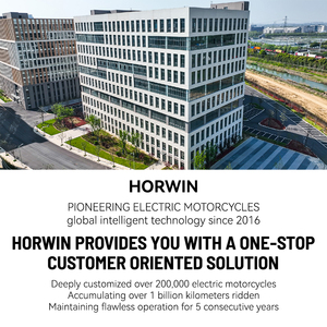 HORWIN SK3 Motorcycle <b>72V</b> 36Ah Long-Range <b>Battery</b> Fast Urban Delivery Solution in Metallic Blue SK3 Motorcycle SK3 - Product Image 5
