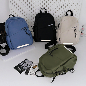 Sac de poitrine à fermeture éclair en nylon avec logo personnalisé - Sac à bandoulière pour un usage décontracté unisexe, étudiant, sport, petit sac à dos - Product Image 5