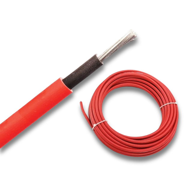 DC 1000V 1500V PV 4mm Solar Cable XLPE Material UV and Weather Resistant Photovoltaic Cable for Power Station