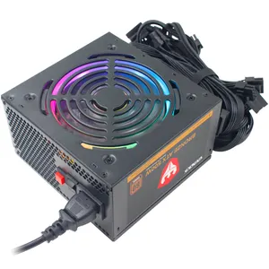 בסיטונאות אספקת חשמל מחשב 24 פין-להשביע (ATX500 80 + ברונזה RGB) מכירה לוהטת מפעל המחיר הטוב ביותר rgb 500w 80 בתוספת ברונזה 24 פין אספקת חשמל מחשב 500w 80 + PSU
