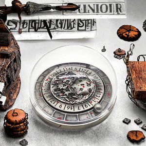 Entrega Rápida, Dados Metálicos Lucky D20, Forma Cuadrada, Spinner Giratorio, Juego de 10 Dados Ecológicos y Duraderos para Juegos de Rol D&D - Product Image 3