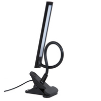 Lampe de bureau Flexible à col de cygne à pince, haute qualité, bon marché, avec pince, pour la lecture et le travail, nouveauté