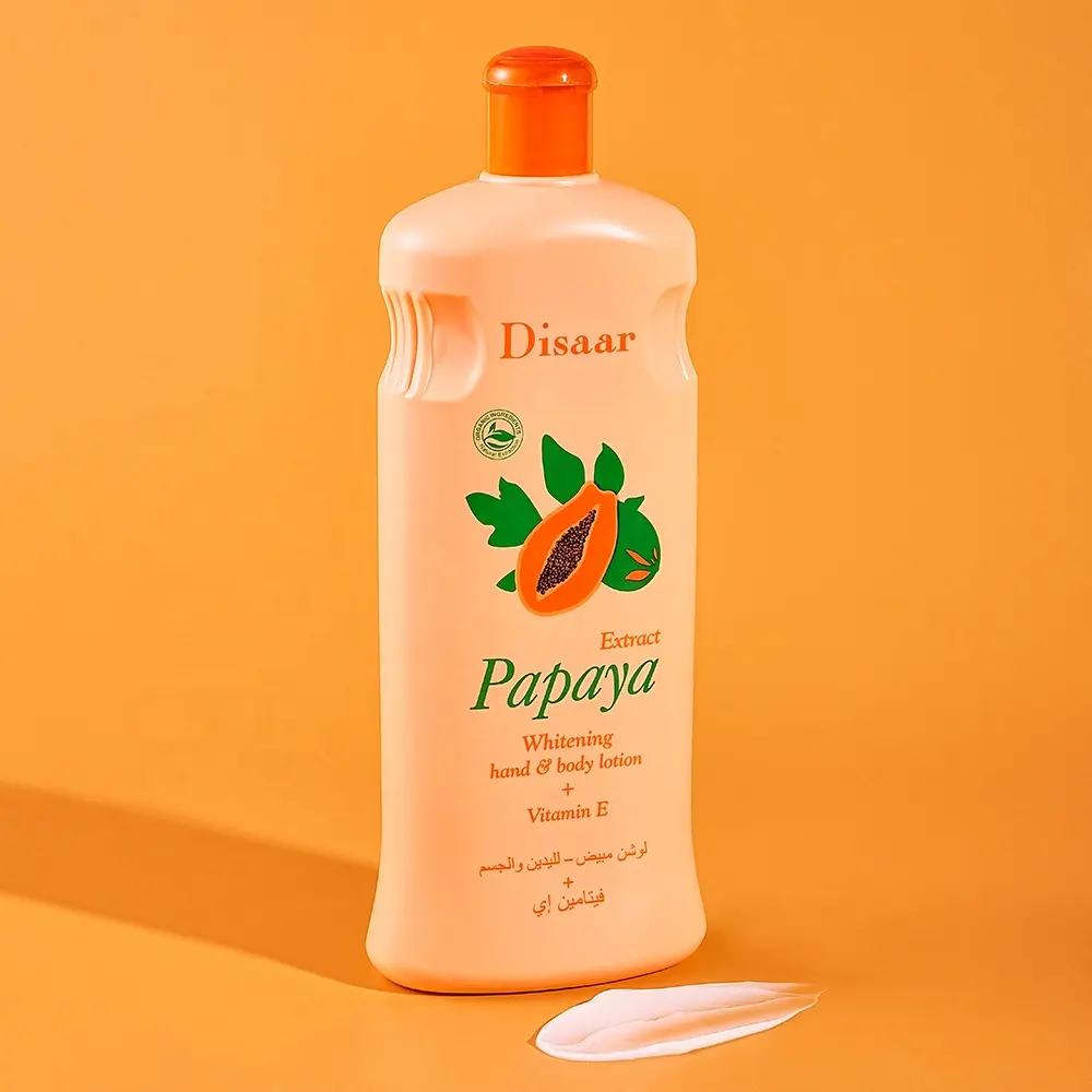 Disaar estratto di Papaya biologico sbiancante per le mani del corpo lozione per la pelle Papaya per il corpo per le donne