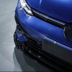 สปอยเลอร์กันชนหน้ารถยนต์ ชิ้นส่วนตกแต่งสำหรับ Volkswagen Golf 8R ฝาครอบป้องกันกันชน อุปกรณ์ตกแต่งรถยนต์ - Product Image 3