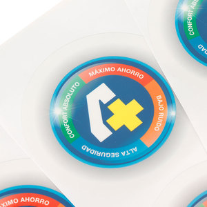 Tùy chỉnh tự dính dán logo Bopp Pet PP bền không thấm nước kỹ thuật số in nhãn dán nhãn bao bì - Product Image 3