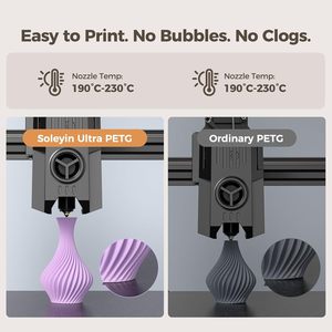 เส้นพลาสติกสำหรับเครื่องพิมพ์สามมิติ Enovatrix Factory Direct PETG 1.75 มม. ผิวมันเงาสูง FDM ทนต่อการขัดถูสูง คุณภาพสูง สีดำ - Product Image 3