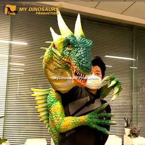 Marionnettes de <span class=keywords><strong>dragon</strong></span> réalistes MYDINO DP017, marionnette de <span class=keywords><strong>dragon</strong></span> à main - Product Image 3