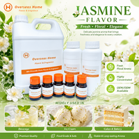 Arôme alimentaire super concentré au jasmin pour boissons, qualité alimentaire IFRA, échantillons gratuits, liquide brut commercial pour thé au lait et soda