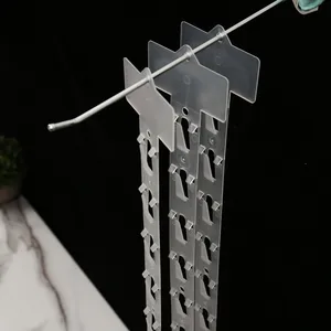 Schaukasten Snacktaschen Hanger Streifenhänger Warenverkaufsregal mit Clips