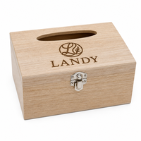 Boîte à mouchoirs en bois personnalisée, porte-serviettes en bois pour la maison, l'hôtel, le bureau, la salle de bain, vente en gros OEM