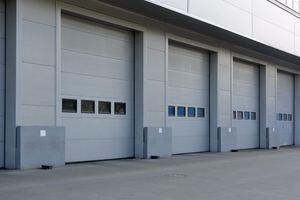 Puerta Industrial Seccional Automática de Alta Velocidad, Persiana Enrollable de Acero Resistente al Viento para Taller o Almacén - Product Image 2