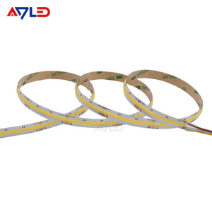 ไฟแถบ LED COB ปรับได้ CCT 2 in 1 ขนาด 10 มม. 24V ปรับสีขาวได้ 2700K ถึง 6500K - Product Image 1