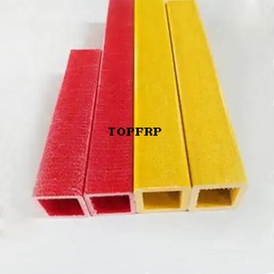 ท่อไฟเบอร์กลาสสี่เหลี่ยมแบบพัลทรูชั่น FRP ความแข็งแรงสูง ทนทานต่อการกัดกร่อน - Product Image 1