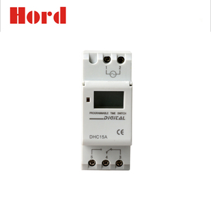 Hord 24 horas LCD Digital Automático Semanal Interruptor de tiempo DHC15A 16A Max. <span class=keywords><strong>Current</strong></span> Electric Week-Long Scheduler - Product Image 2