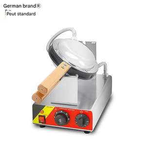 Machine à gaufres électriques à bulles, moule à gaufres commercial pour gaufres en forme de personnages d'animaux - Product Image 4