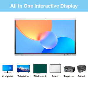 Bảng tương tác thông minh kỹ thuật số 4K kích thước 65 75 86 98 110 inch, tích hợp Android AI, dùng cho giảng dạy - Product Image 4