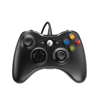 Manette Filaire USB Directe d'Usine avec Moteur à Vibration pour Manette de Jeu PC XBOX 360 pour Console