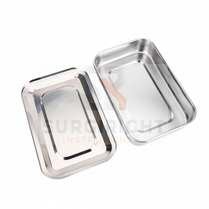 Juego básico de 13 piezas de cirugía menor con caja de acero, tijeras, fórceps, kit de soportes de agujas, kit de cirugía quirúrgica por instrumentos Surgiright - Product Image 1