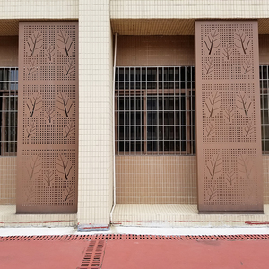 गर्म बेच अग्निरोधक छिद्रित शीट धातु एल्यूमीनियम सजावट मुखौटा पैनलों के निर्माण के लिए - Product Image 5