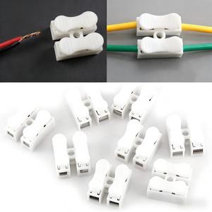 Ch3 3 Pin Konektor Kabel Cepat Sambung Terminal Blok Terisolasi Dapat Digunakan Kembali Otomotif 10A 250V Baja Tahan Karat UL94V-2 - Product Image 6