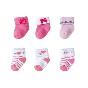 <span class=keywords><strong>Calcetines</strong></span> Cortos de Felpa Gruesa para Bebés Recién Nacidos, Color Caramelo, para Niñas, Otoño/Invierno - Product Image 5