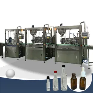 Automatische 250 g 500 g Senf-Marmelade Honigglas-Flaschenfüll- und Verschlussmaschine für Pastenverpackungs-Bottelllinie