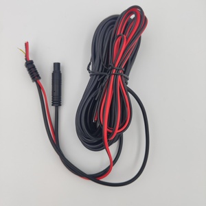 Câble d'antenne mâle en cuivre massif 6M 5P, rouge et noir, double isolation en PVC, pour GPS automobile et usage en bâtiment - Product Image 5