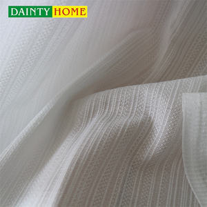 Nouveau design de fil blanc tricoté avec fil de dentelle <span class=keywords><strong>Rideau</strong></span> transparent pour <span class=keywords><strong>balcon</strong></span> et fenêtre - Product Image 4