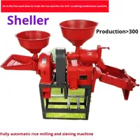 Machine à décortiquer le riz domestique Xianghong - Broyeur de riz automatique motorisé - Acier inoxydable 304 - 2,2 kW 220 V