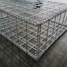 Prezzo di fabbrica zincato a caldo saldato gabbia di pietra/gabion box/rock riempito gabion cestini