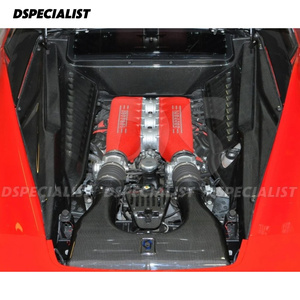 Kit de carrocería de cubierta de motor de fibra de carbono seco para <span class=keywords><strong>Ferrari</strong></span> <span class=keywords><strong>458</strong></span> <span class=keywords><strong>Italia</strong></span> Speciale 2011-2016 kit de carrocería - Product Image 2