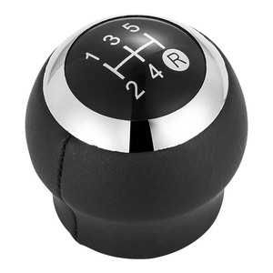 Pomo de palanca de cambios de coche, de cuero, 5 velocidades, 6 velocidades, ergonómico, para Toyota Corolla Vios Levin, transmisión manual - Product Image 3